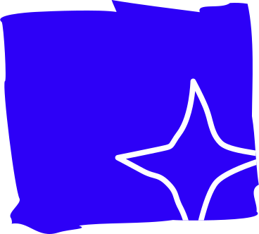 Tela azul com estrela PNG, SVG
