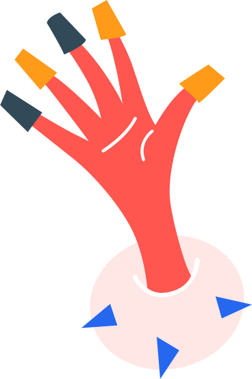 right hand prep PNG, SVG