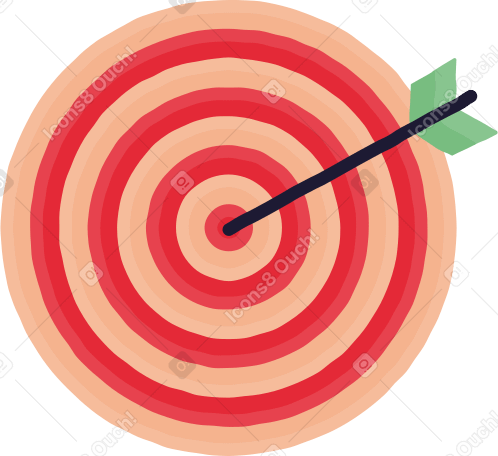 target Illustration in PNG, SVG