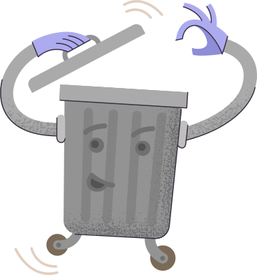 Trash bin в PNG, SVG
