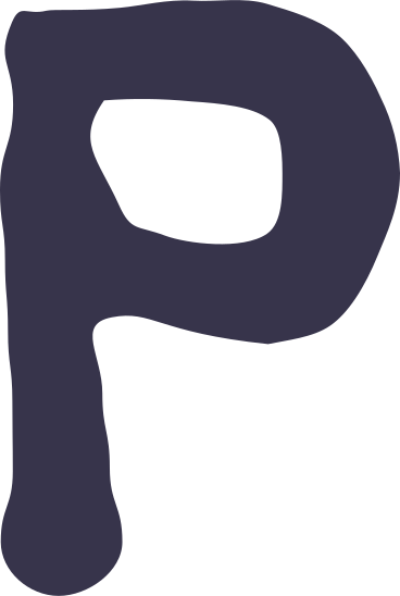 Letter p в PNG, SVG