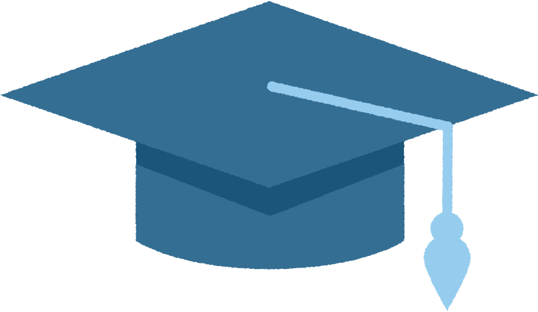 graduation cap Illustration in PNG, SVG