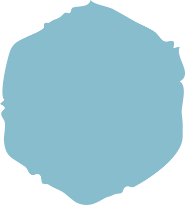 Blue hexagon PNG, SVG