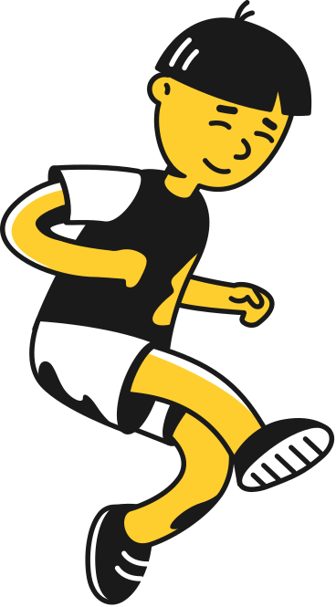 kid jumping PNG, SVG