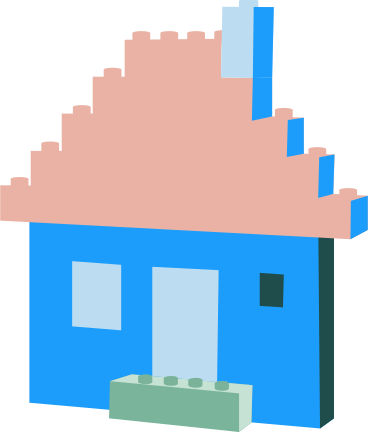 lego haus PNG, SVG