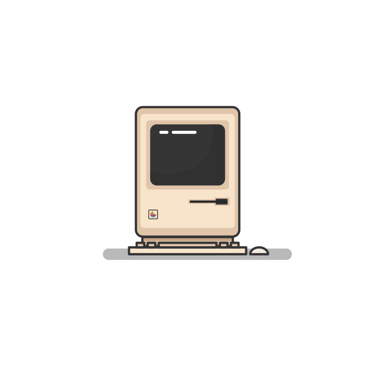 Immagine Vettoriale Macintosh in PNG e SVG in stile | Illustrazioni Icons8