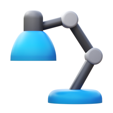 desk lamp PNG, SVG
