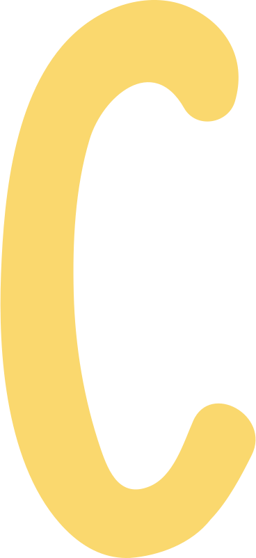 C letter PNG, SVG