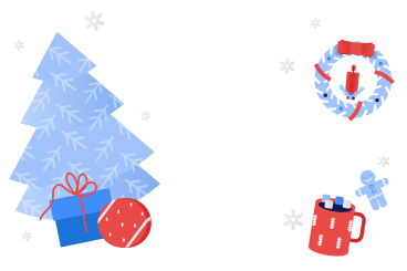 Decoración navideña PNG, SVG