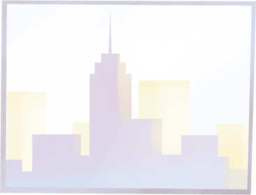 photo with the silhouette of the city of new york PNG, SVG