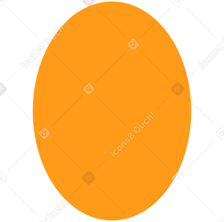 ellipse yellow Illustration in PNG, SVG