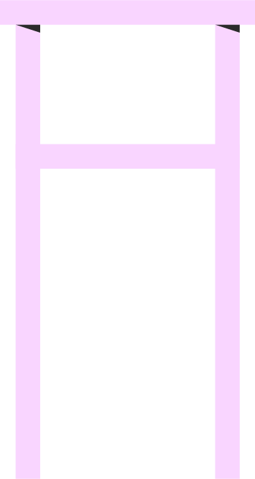 pink high bar chair PNG, SVG