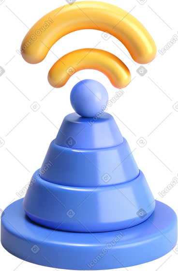 Wifi 信号塔 PNG, SVG