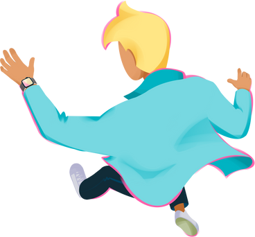 Man jumping PNG, SVG