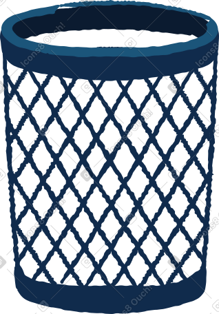 trash can PNG, SVG