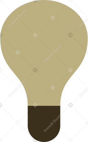 light bulb off Illustration in PNG, SVG
