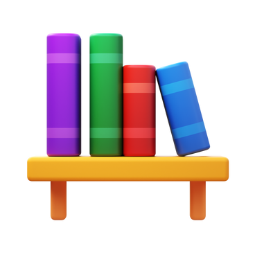 book shelf PNG, SVG