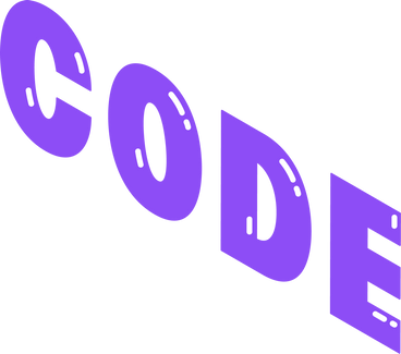 Lettering code text PNG, SVG