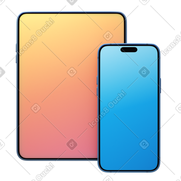 Smartphone tablet PNG, SVG