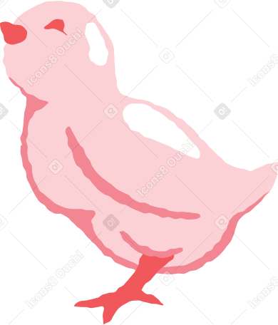 small chicken Illustration in PNG, SVG