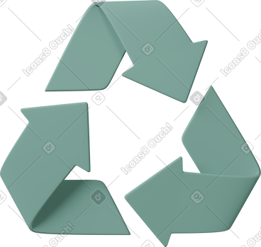 Recycling sign PNG, SVG