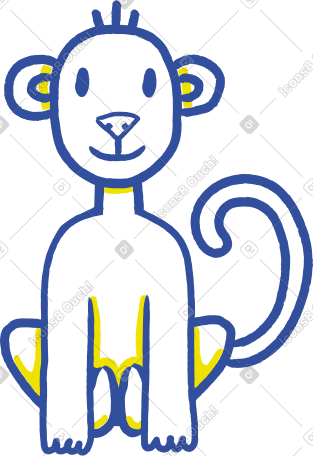 猴 PNG, SVG