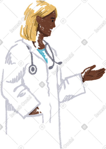 Female doctor PNG, SVG