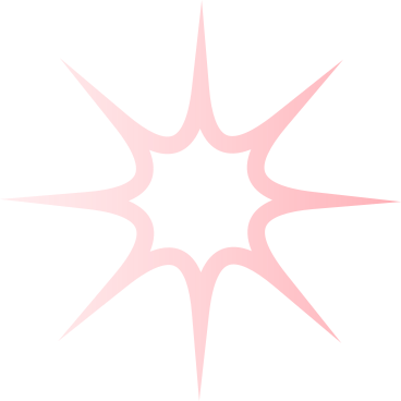 pink gradient star PNG, SVG
