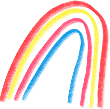small rainbow PNG、SVG