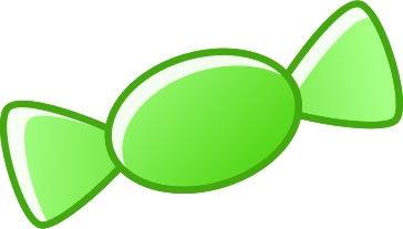 Green candy PNG, SVG