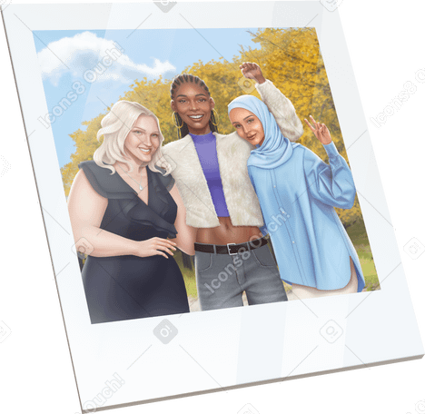 photo of friends PNG, SVG