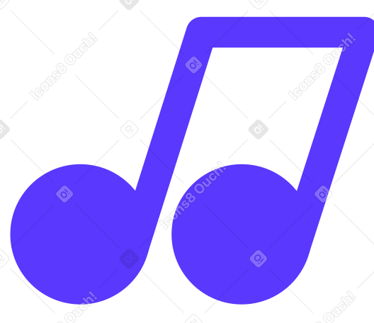 nota musical PNG, SVG