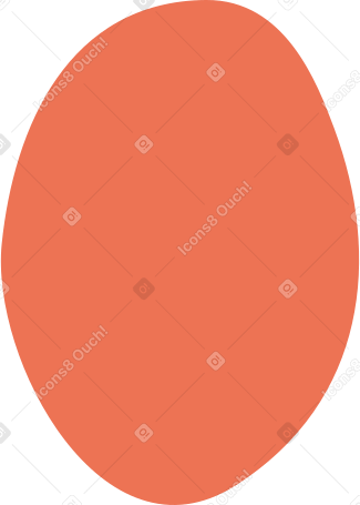 orange ellipse в PNG, SVG