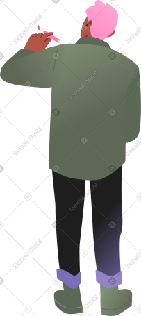 男人画 PNG, SVG