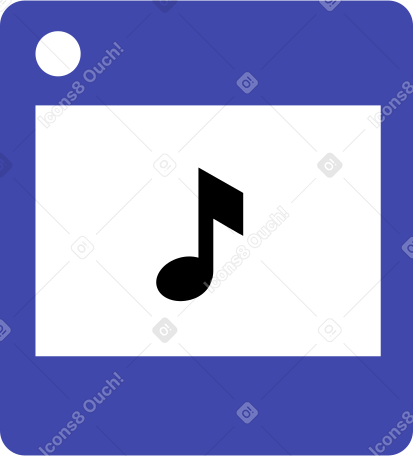icon music Illustration in PNG, SVG