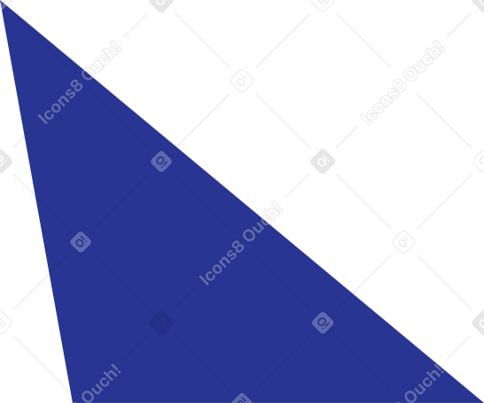 scalene dark blue Illustration in PNG, SVG