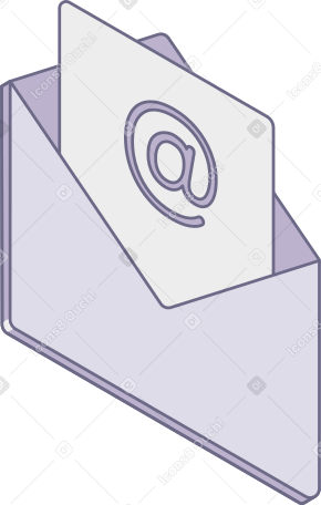 online letter PNG, SVG