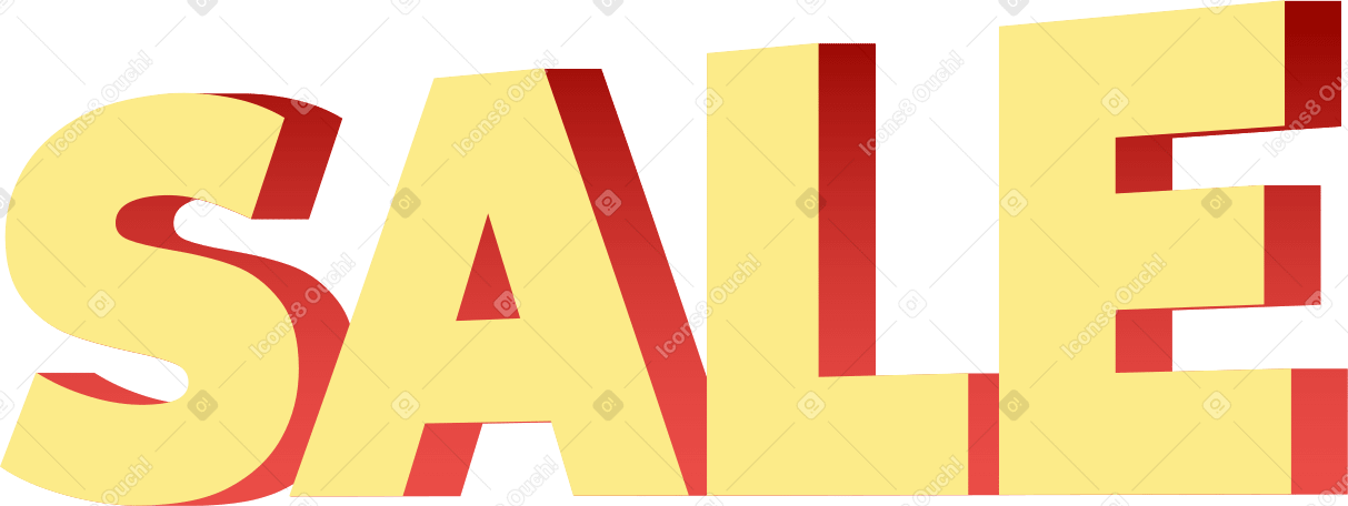 lettering sale text PNG, SVG
