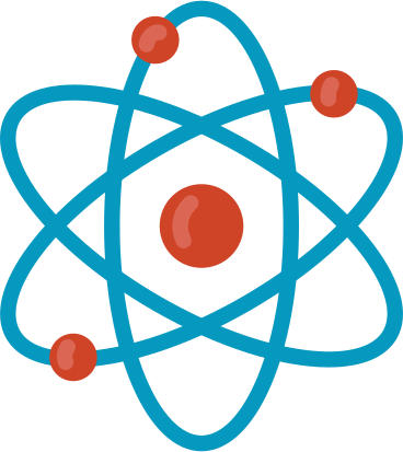 原子 PNG、SVG