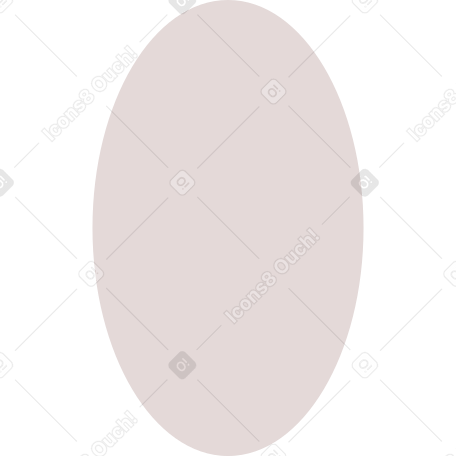 ellipse nude Illustration in PNG, SVG