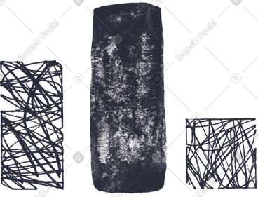 Three black lines PNG, SVG