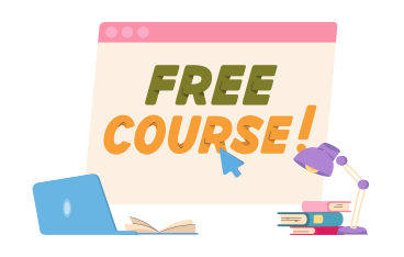 Free course text in the browser PNG, SVG