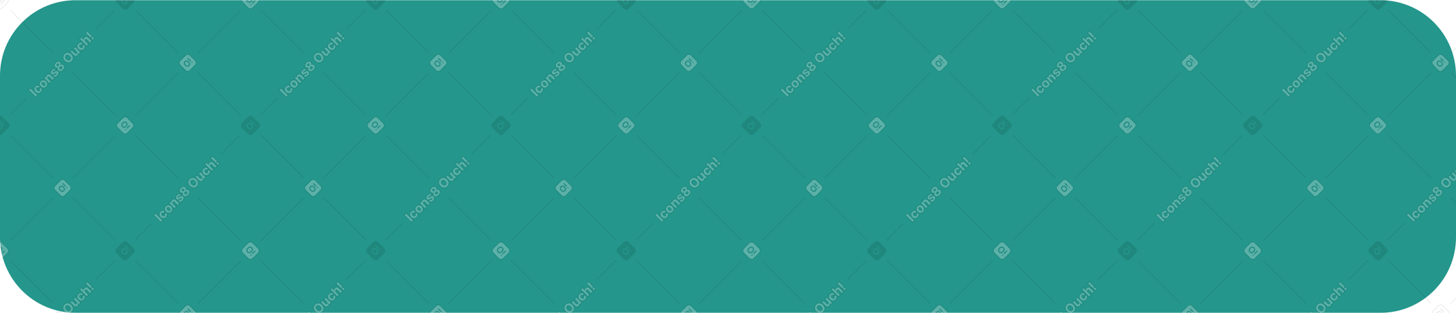 big green rectangular button with rounded corners Illustration in PNG, SVG