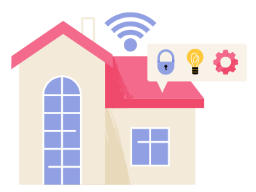 Smart house PNG, SVG