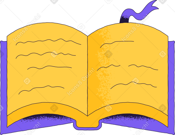 opened book PNG、SVG