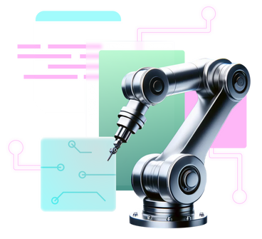 Robotic arm and automation systems PNG, SVG