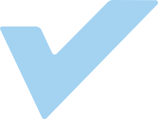 blue check mark Illustration in PNG, SVG