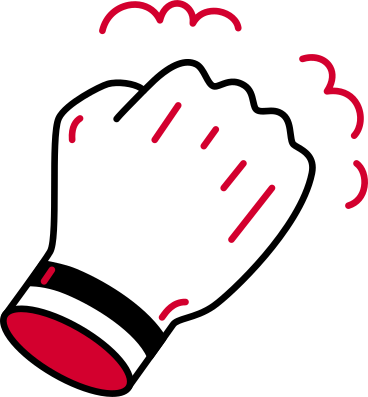 Action fist PNG, SVG