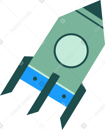 녹색 로켓 PNG, SVG
