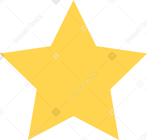 star yellow PNG, SVG